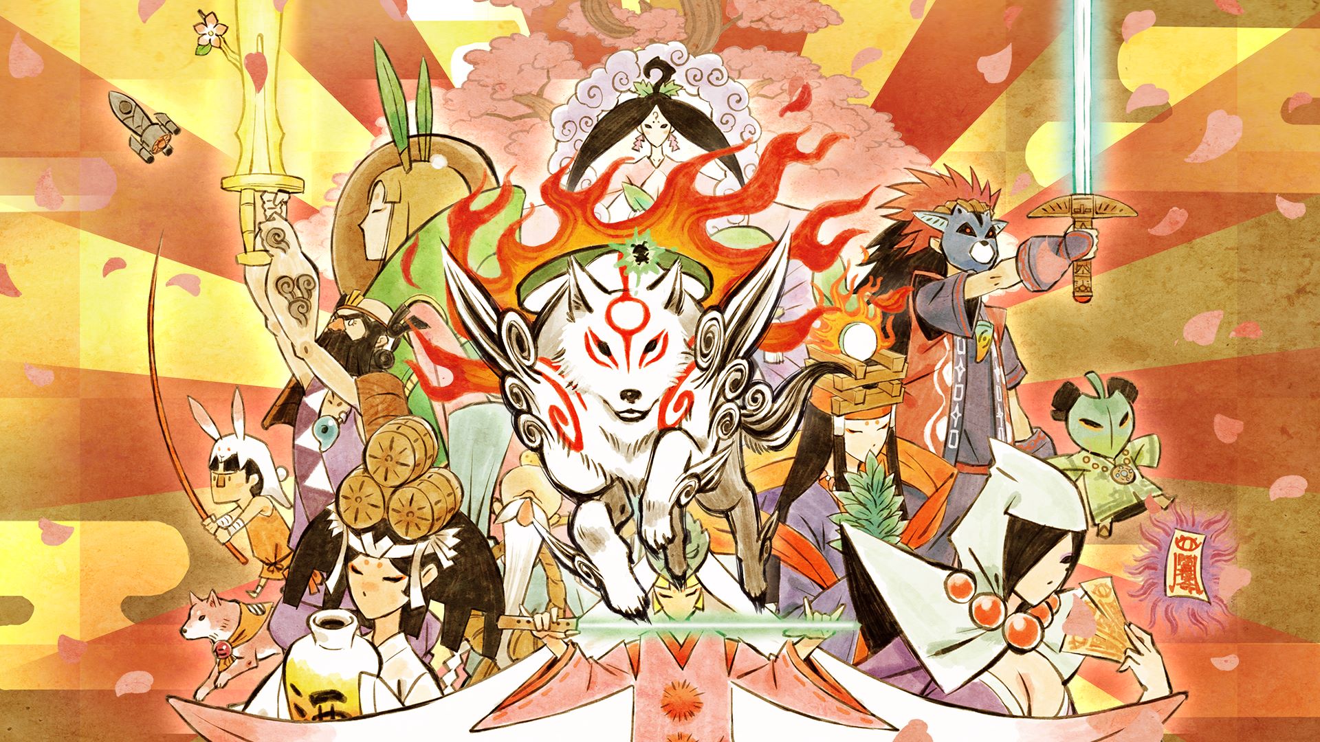 Review Games: OKAMI HD