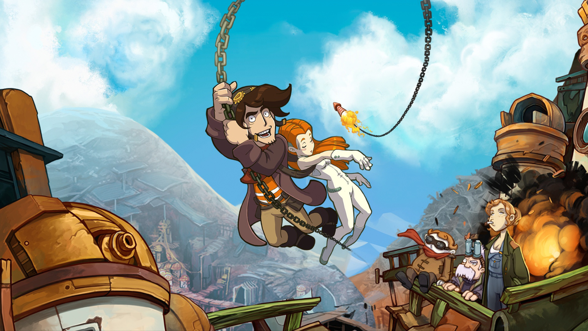 Review Games: Deponia