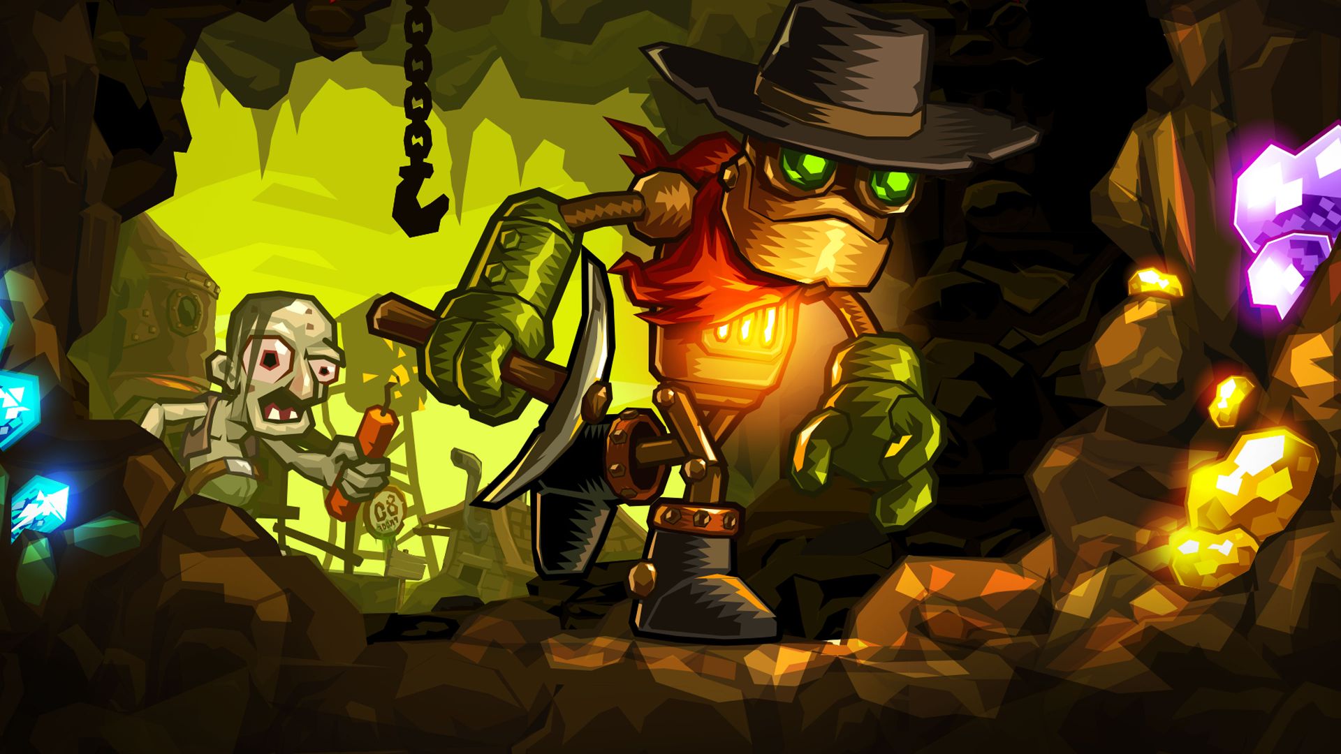 Review Games: SteamWorld Dig