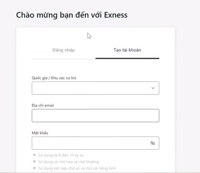 Cách nhận backcom sàn Exness